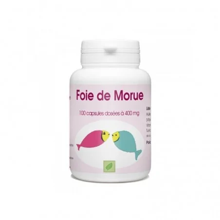 gph diffusion huile de foie de morue 100 capsules a 400 mg