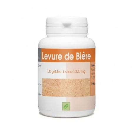 gph diffusion levure de biere revivifiable 320mg 100 gelules