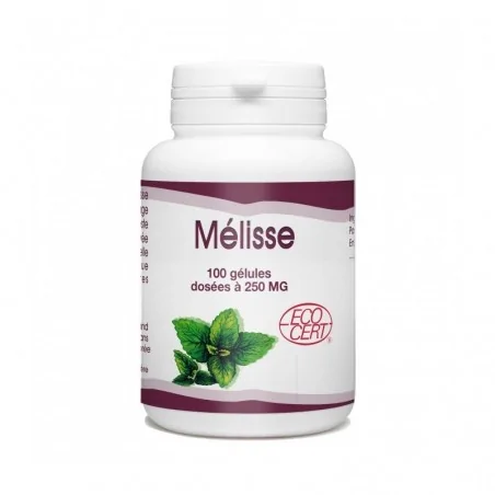 gph diffusion melisse bio 250 mg 100 gelules