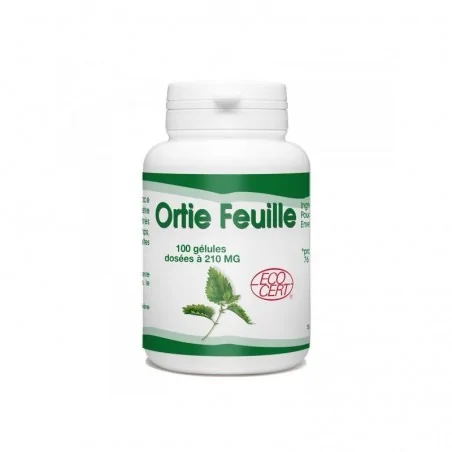 gph diffusion ortie feuille bio 210mg 100 gelules