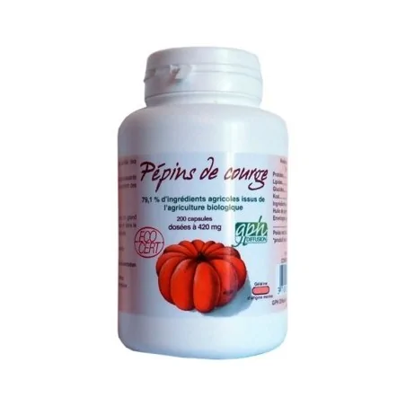 gph diffusion pepins de courge 200 capsules