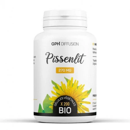 gph diffusion pissenlit bio 200 gelules