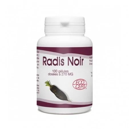 gph diffusion radis noir bio 100 gelules 270 mg