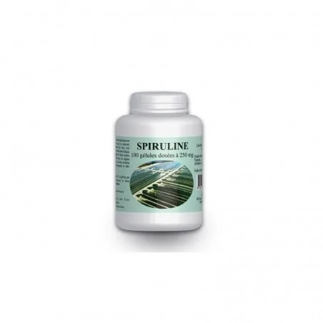 gph diffusion spiruline 100 gelules a 250 mg