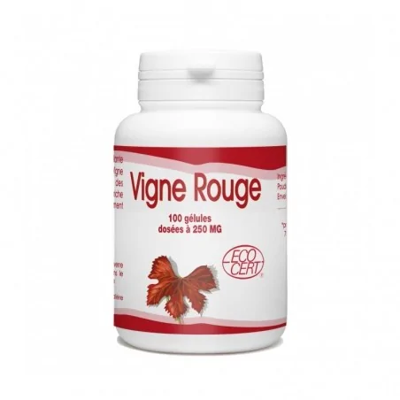 gph diffusion vigne rouge bio 250 mg 100 gelules