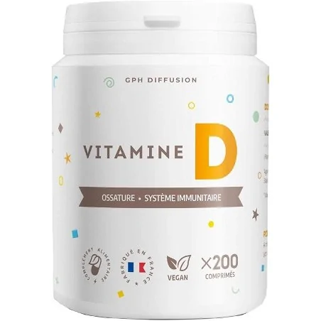 gph diffusion vitamine d 60 comprimes