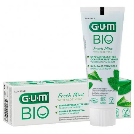 gum dentifrice fresh mint bio 75ml