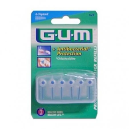 gum recharge 6 brossettes fines 16mm