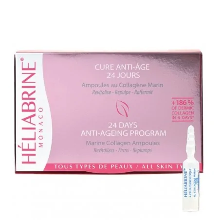 heliabrine ampoules regeneratrices au collagene marin