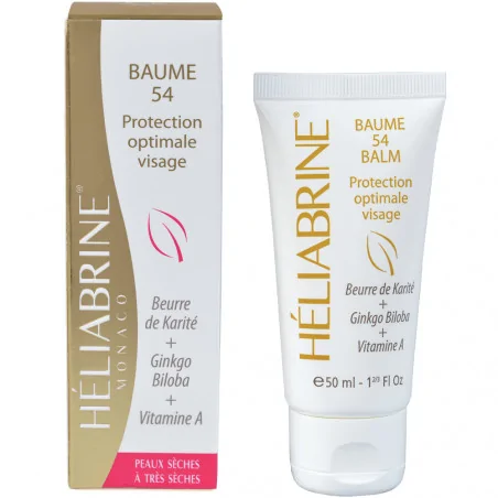 heliabrine baume 54 soin visage 50ml