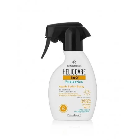 heliocare kids atopic lotion spray spf50 250ml