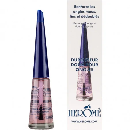 herome vernis durcisseur doux pour ongles herome 10 ml