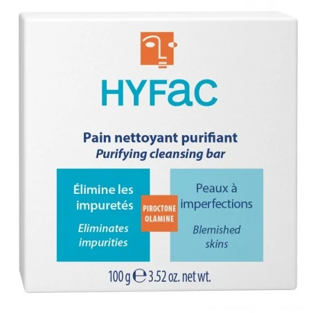 hyfac pain nettoyant purifiant 100g