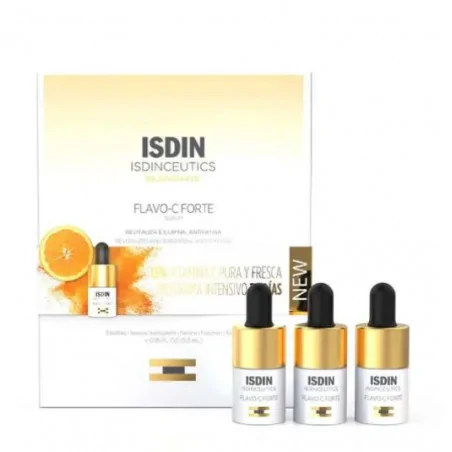 isdin f c forts serum 15 3 flacons