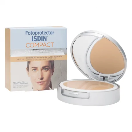 isdin fotoprotector compact arena spf50 10g