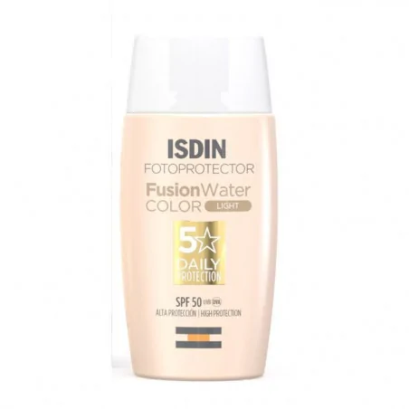 isdin fotoprotector fusion water color light spf 50 50 ml