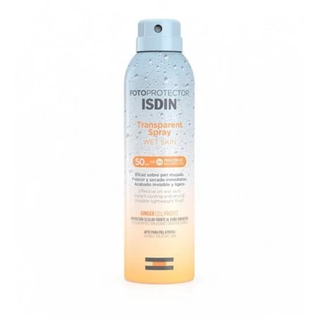 isdin fotoprotector pediatrics transparente spray wet skin 50 250 ml