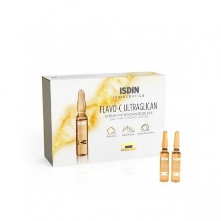 isdin isdinceutique flavo c ultraglican 2ml x 30 ampoules