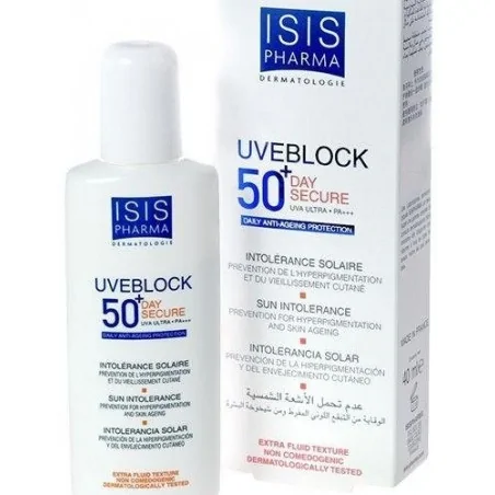 isis pharma uveblock 50day secure 40ml