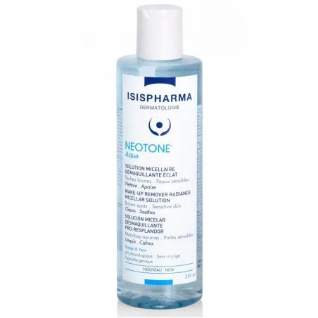 isispharma neotone aqua solution micellaire demaquillante eclat 400ml