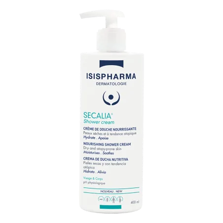 isispharma secalia shower cream creme de douche nourrissante 400ml