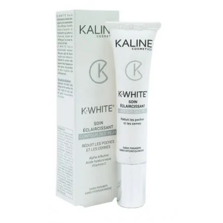 kaline k white soin eclaircissant contour yeux 15ml