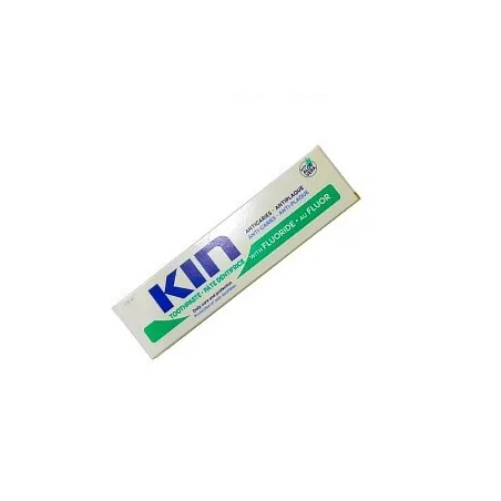 kin pate dentifrice anticaries avec fluoride et aloe vera 125 ml