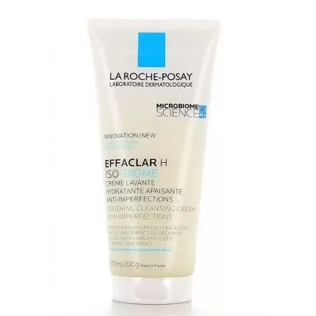 la roche posay effaclar h iso biome creme nettoyante 200ml