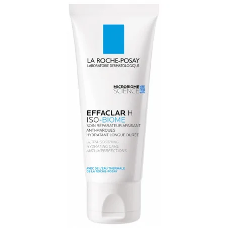 la roche posay effaclar h iso biome soin reparateur apaisant anti marques 40 ml