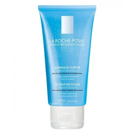 la roche posay gommage surfin physiologique 50ml lisse et assainit en douceur