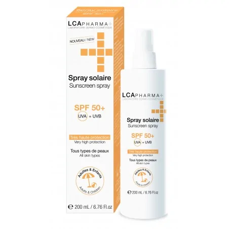 lca pharma spray solaire spf 50 200ml