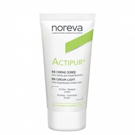 led actipur creme teintee doree 30ml anti imperfections