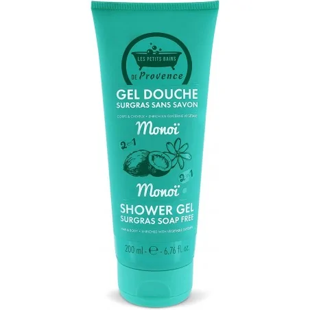 les petits bains de provence gel douche monoi 200 ml