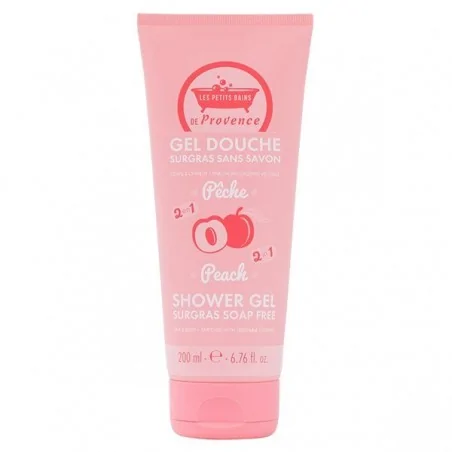 les petits bains de provence gel douche peche 50ml