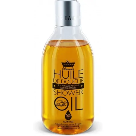 les petits bains de provence huile de douche argan 1l 1