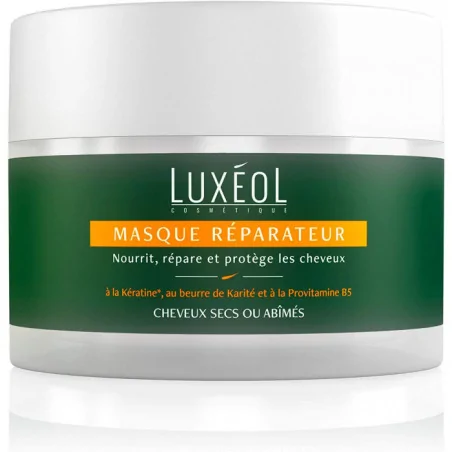 luxeol masque reparateur cheveux secs ou abimes 200ml