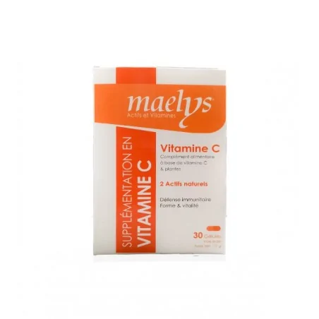 maelys vitamine c 30 gelules