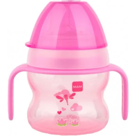 mam tasse starter cup couleur rose 150ml