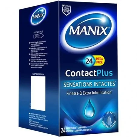 manix contact 24 preservatifs