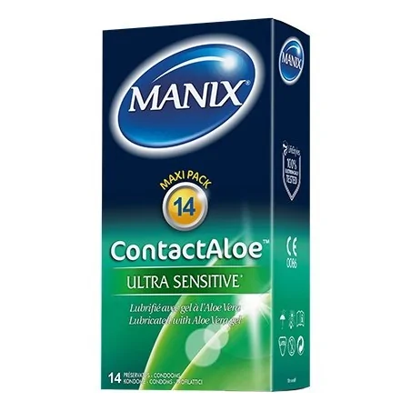 manix contact aloe 14 preservatifs