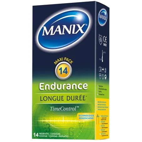 manix endurance 14 preservatifs