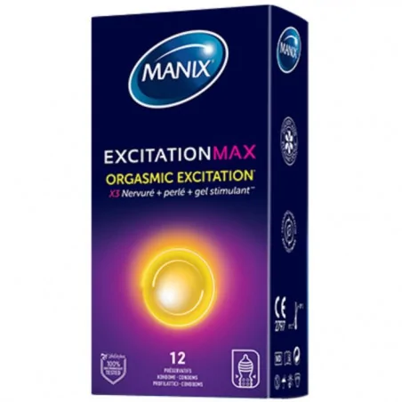 manix excitation max 14 preservatifs