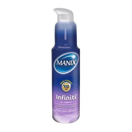 manix gel lubrifiant infiniti ne seche pas ne colle pas 100 ml