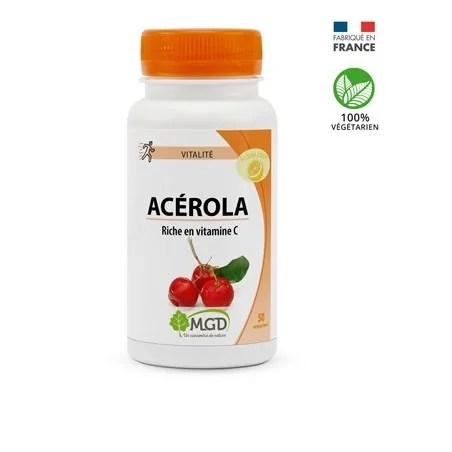 mgd acerola citron pillulier 50 comprimes