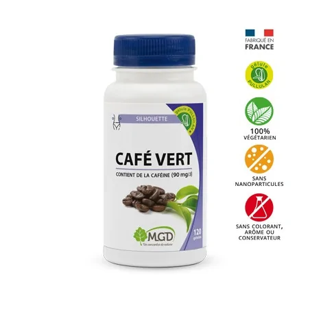 mgd cafe vert pillulier 120 gelules