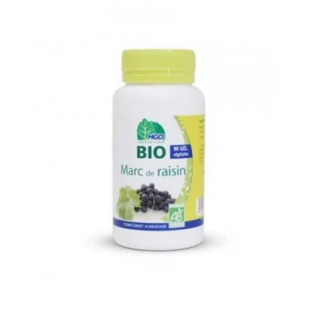 mgd nature bio marc de raisin 120 gelules