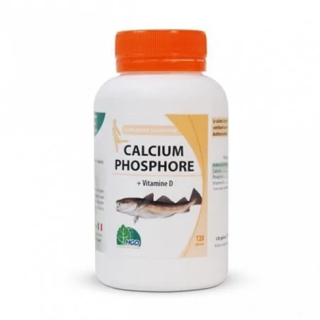 mgd nature calcium phosphore vit d 120 gelules