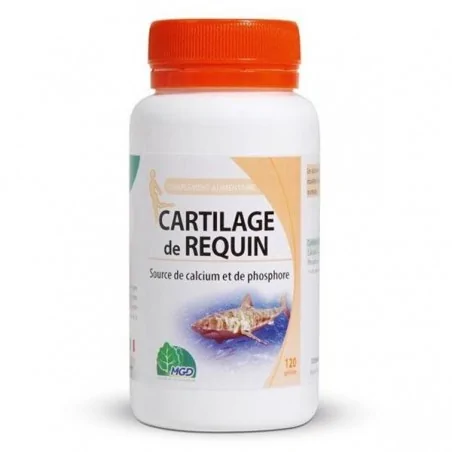 mgd nature cartilage de requin 120 gelules