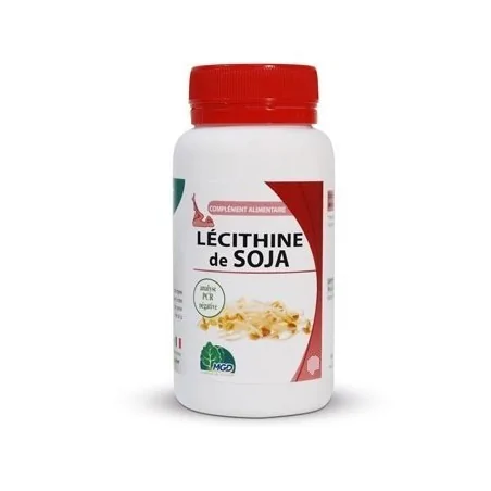 mgd nature lecithine de soja 100 capsules