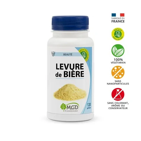 mgd nature levure de biere 120 gelules